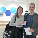Lianne Russ and Phil Henshew of russ+henshaw, presenting at PechaKucha