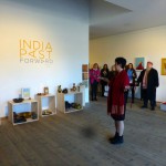 Onita Waiss opening the exhibition India Past Forward at Millesgården