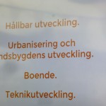 Några huvudteman för utredningen