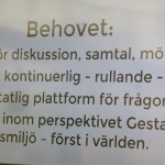 Om vi verkligen kunde inrätta en statlig plattform för dessa frågor vore vi först i världen