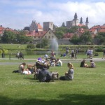 Vackra Almedalen, vackert väder!