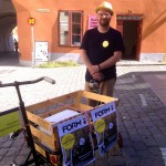 Micke Granberg hade fixat särskild Svensk Form-cykel