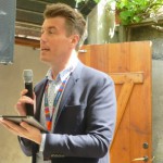 Samarbete med Sveriges Arkitekter, här Tobias Olsson förbundsdirektör