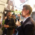 Ordförande Jacob Sahlqvist och förbundsdirektör Tobias Olsson, Sveriges Arkitekter